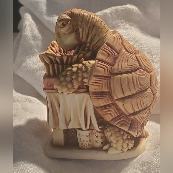 Harmony Kingdom Wishful Thinking TJTU2 Tortoise 150th Birthday Trinket B… - Picture 6 of 11